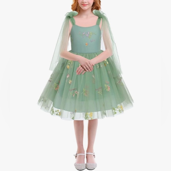 Fairy Dress Flower Girl First Birthday Photoshoot Dress- Size 90 (1-2yrs) - Picture 5 of 7